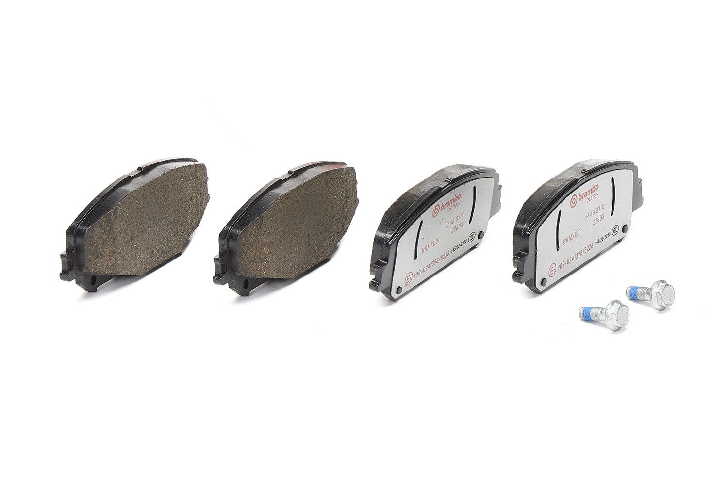 Pastillas freno delanteras Brembo P68071X precio, desde 43,19 EUR