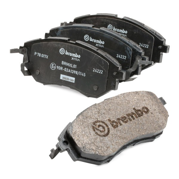 Comprar P78017X Brembo Pastillas delanteras de freno