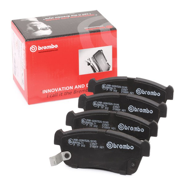 Pastillas de freno delanteras Brembo P79012