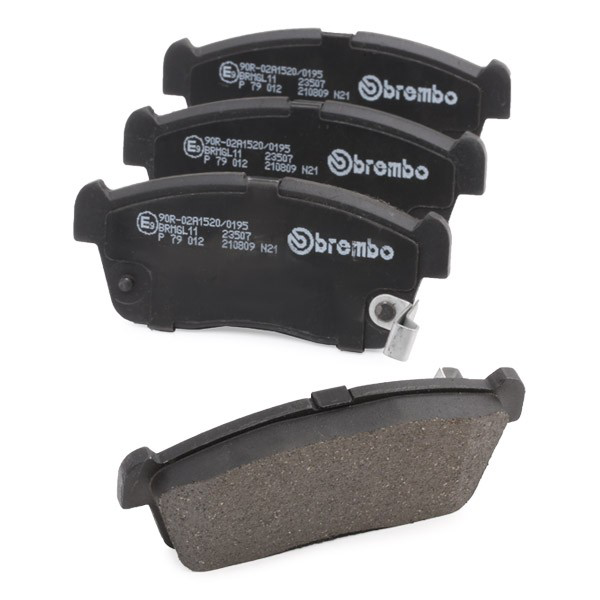Pastillas freno delanteras Brembo P79012 precio, desde 22,40 EUR