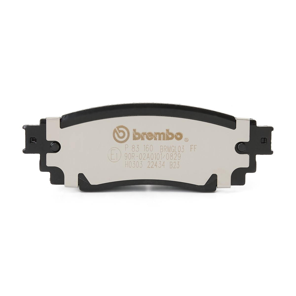 Pastillas traseras Brembo P83160