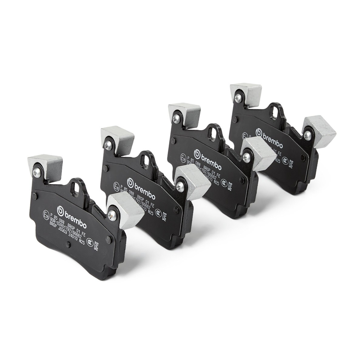 Pastillas traseras Brembo P85088