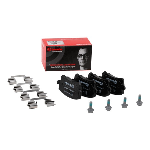 P85108 Brembo Pastillas freno traseras