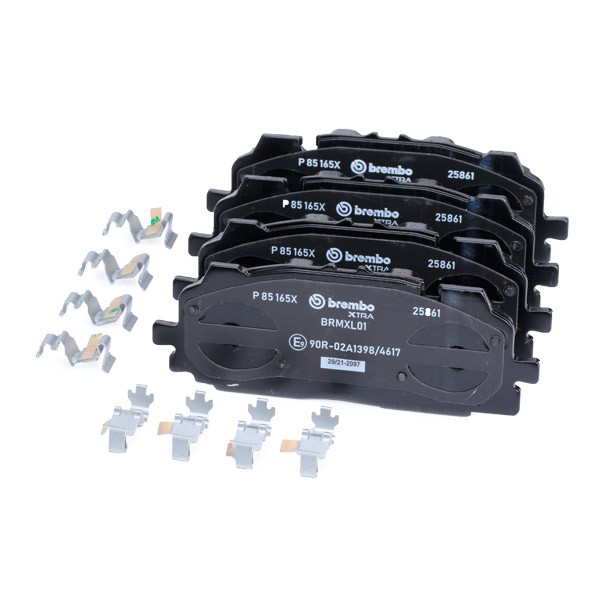 P85165X Brembo Pastillas delanteras