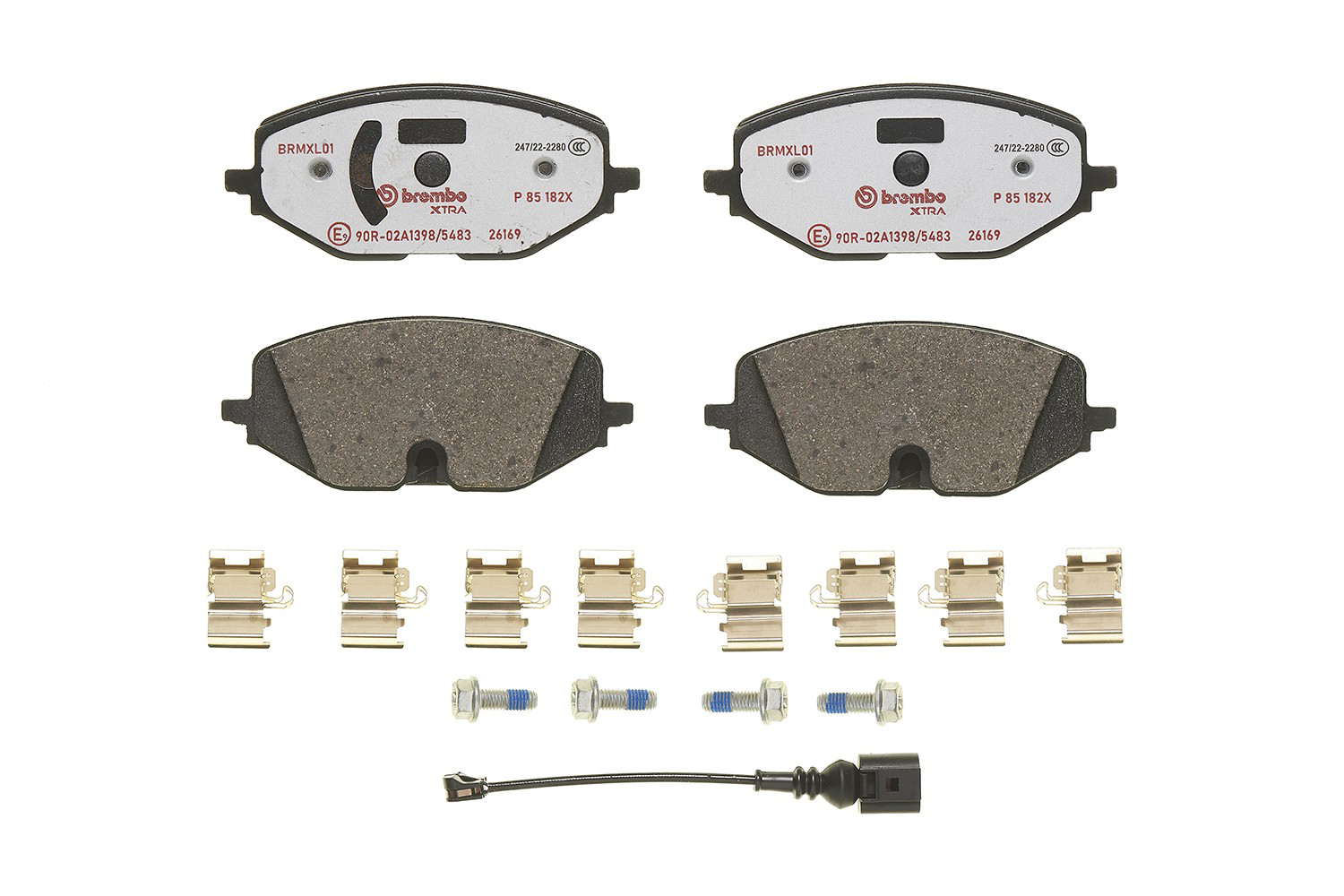 Pastillas de freno P85182X Brembo