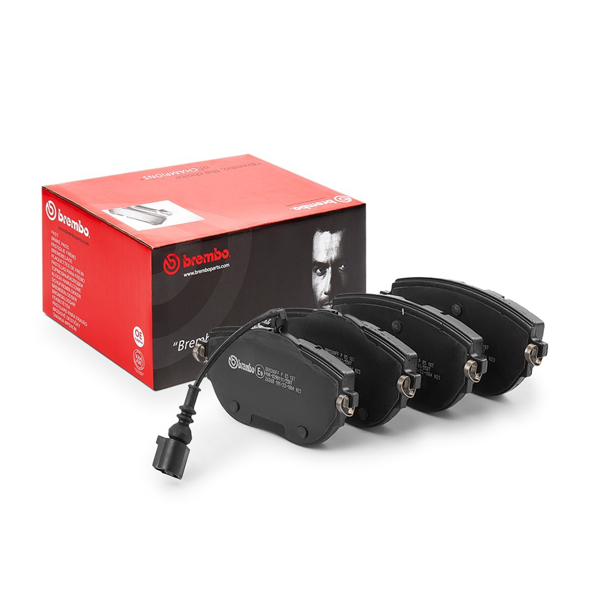 Pastillas freno delanteras Brembo P85187 precio, desde 52,68 EUR
