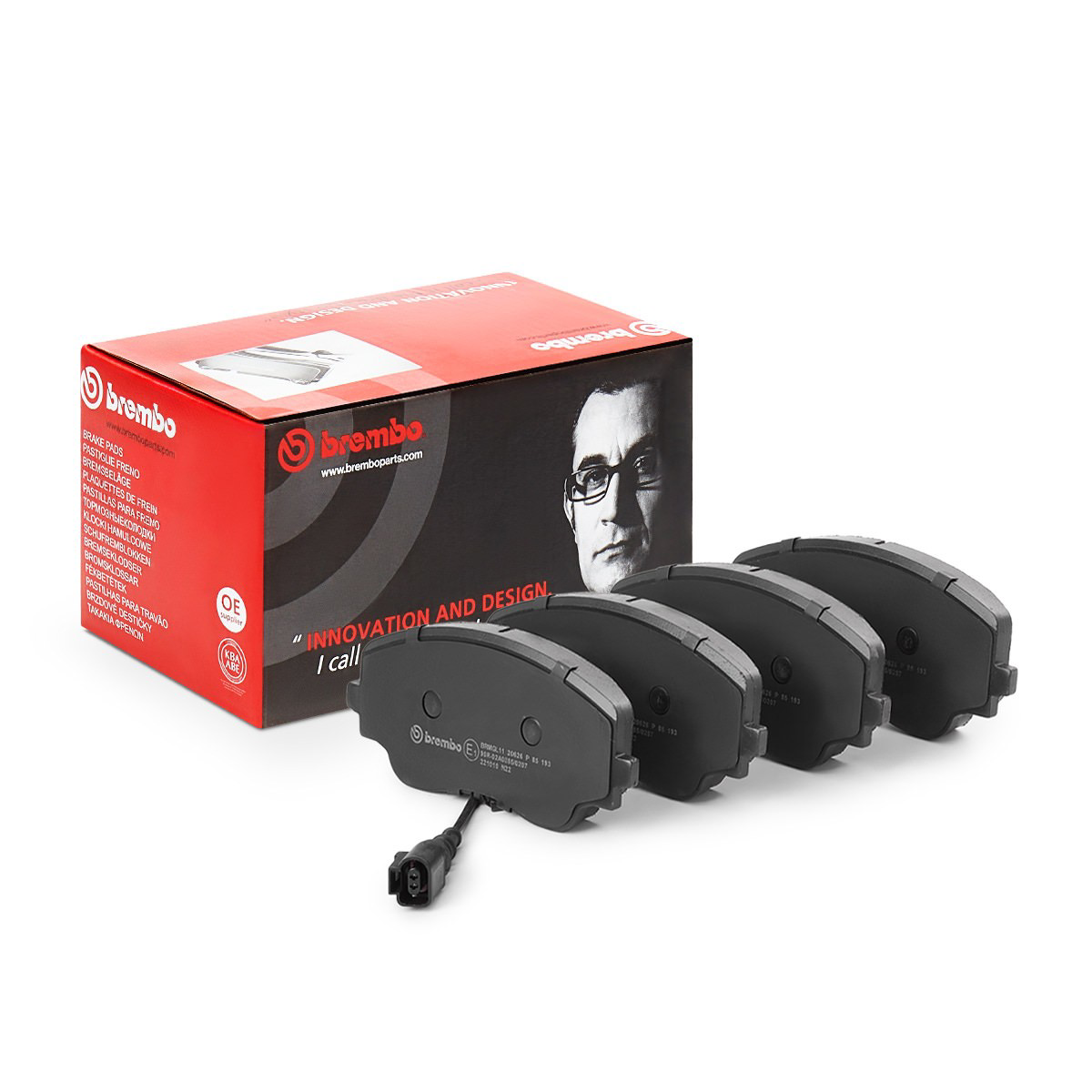 Comprar P85193 Brembo Pastillas delanteras de freno