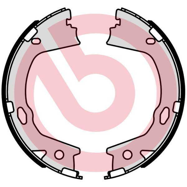 S30546 Brembo Zapatas de freno de estacionamiento