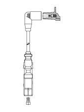 16266 Bremi Cables de alta tensión, juego