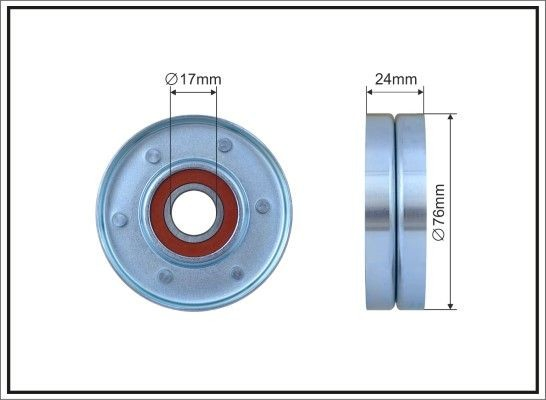 Comprar Polea tensora correa poli V Audi 100 C4 4A5