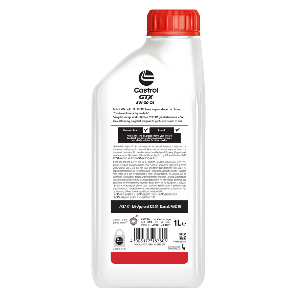 Aceite para motor Mercedes A000989690611ABDW