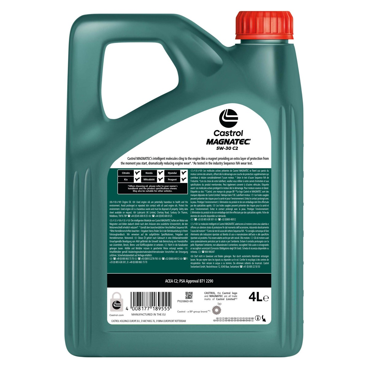 Aceite para motor Castrol 15F6C5