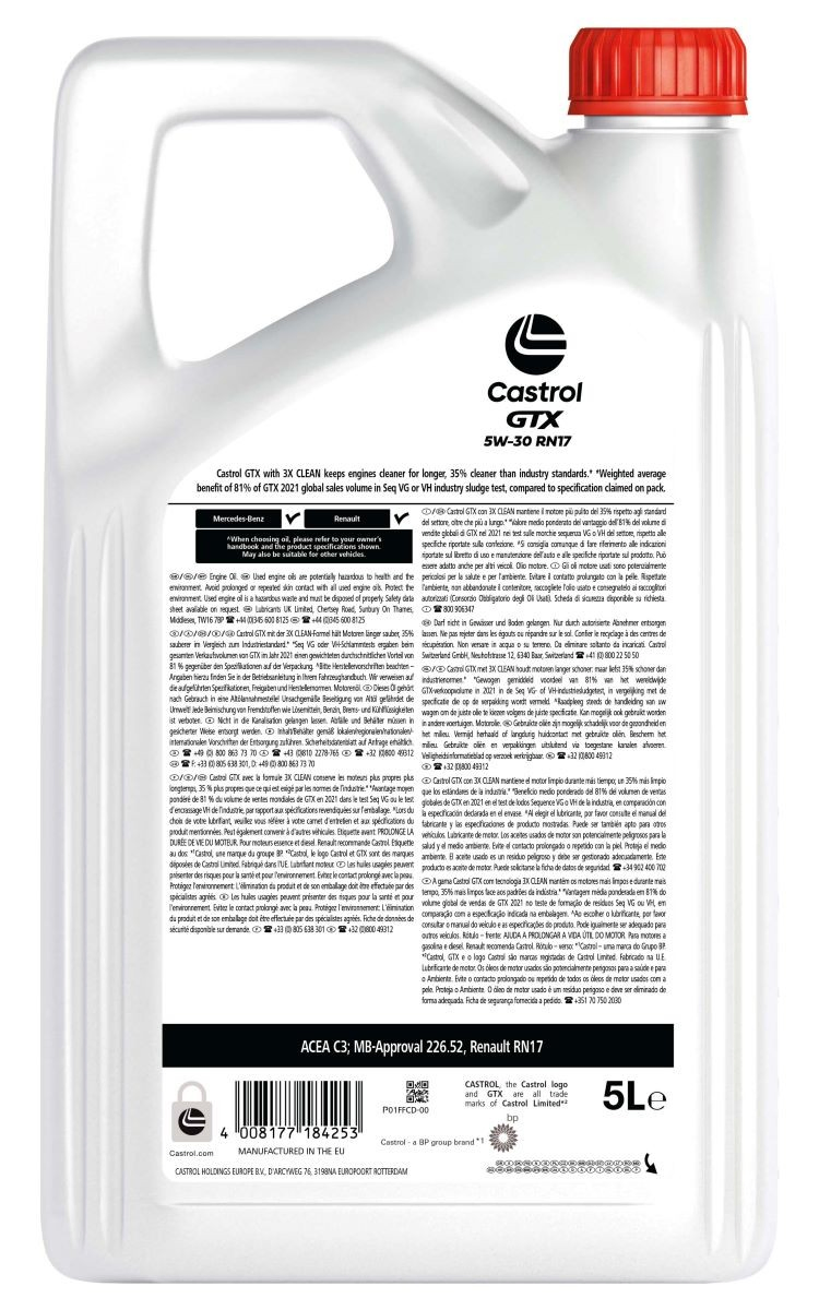 70205MF2EU Petronas Aceite