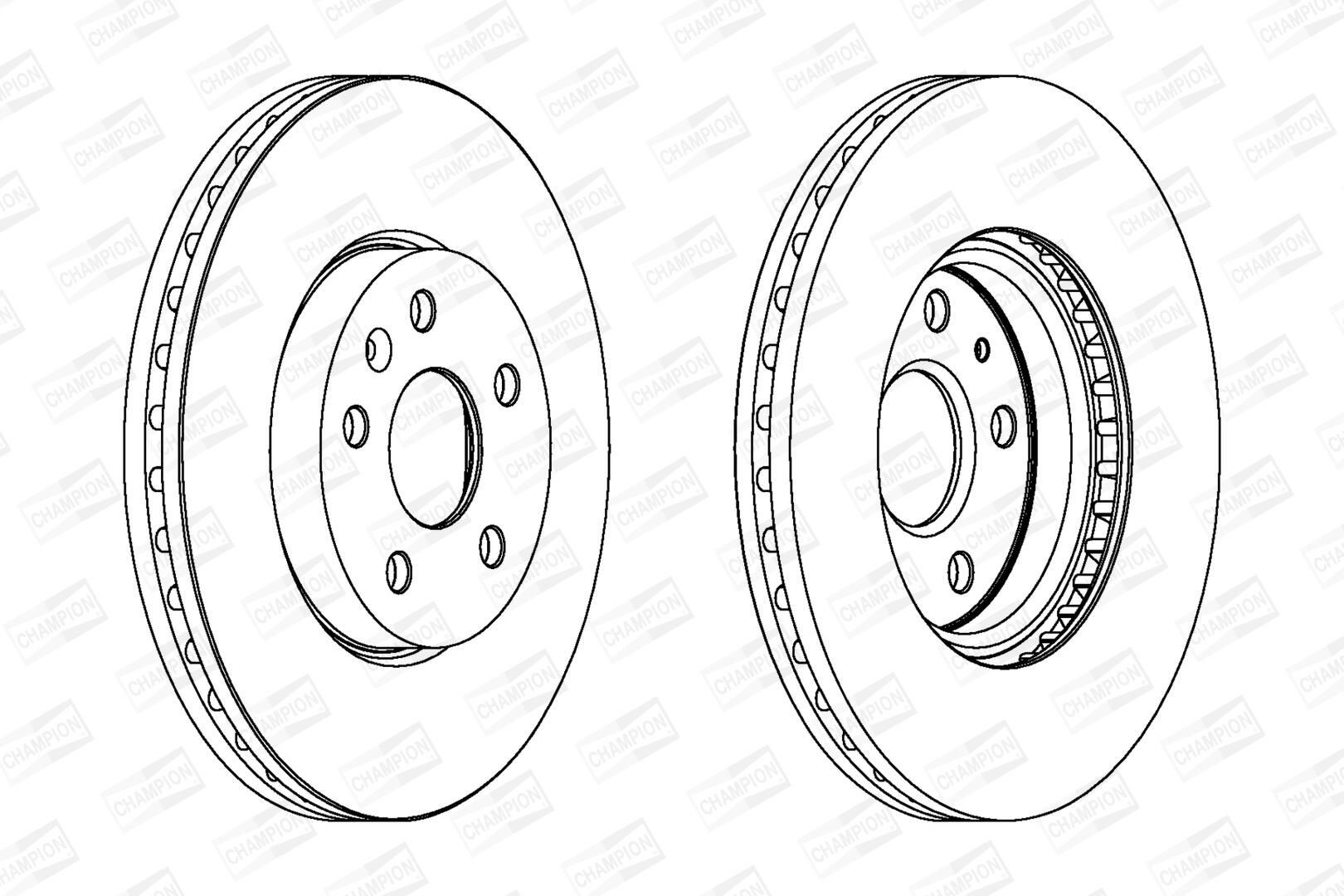 Disco de freno delantero Peugeot/Citroen 1687775680