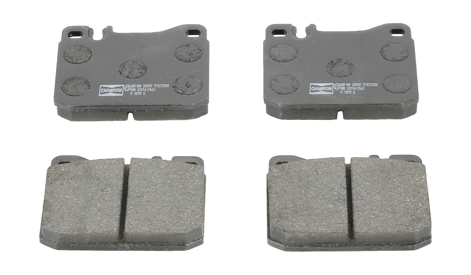 Pastillas delanteras para Mercedes E  W123