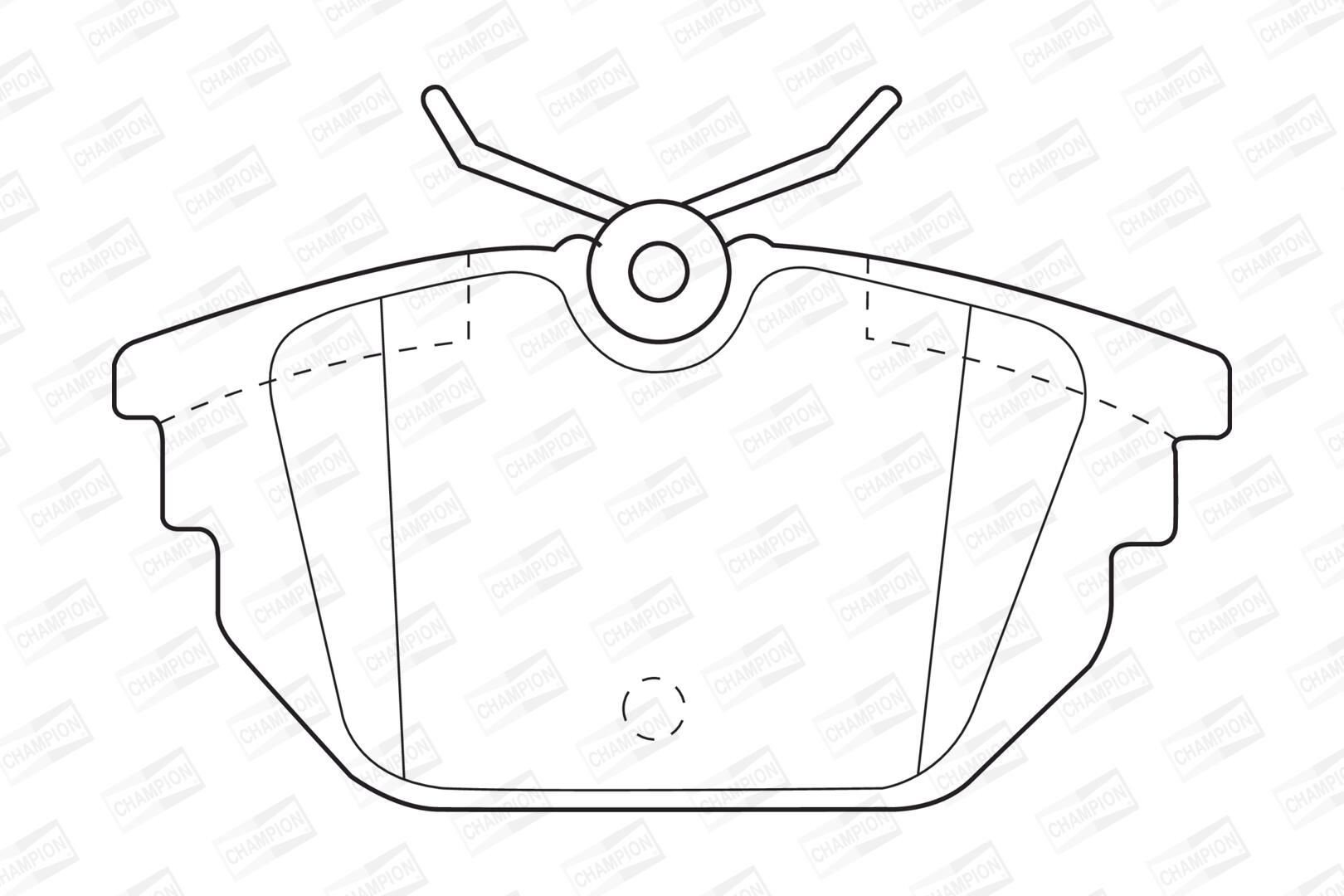 Pastillas freno traseras para Alfa Romeo 33  907A