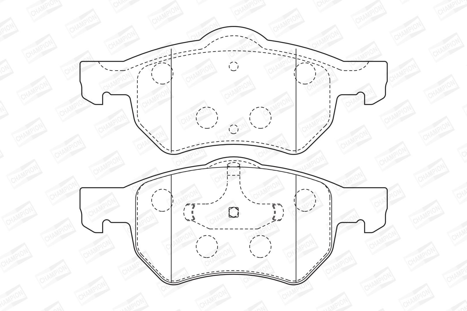  Pastillas de freno Chrysler Voyager 