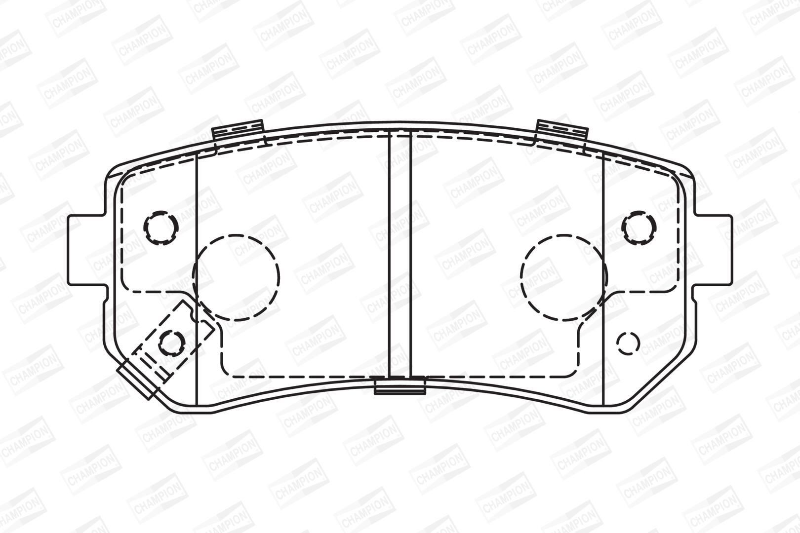 Comprar Pastillas de freno traseras KIA Rio  