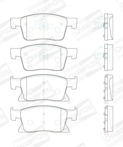 1675483680 Peugeot/Citroen Pastillas delanteras