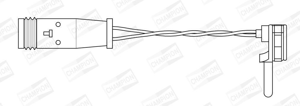 Sensor de desgaste de pastillas de freno delantero izquierdo Mercedes CLS coupé (C219) (2004 - 2010) precio, desde 3,16 EUR