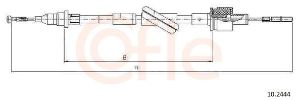 Cable de embrague Ford Transit IV furgoneta (E) (1994 - 2000) precio, desde 16,48 EUR