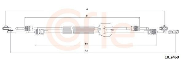  Cables de caja de cambios Ford Transit 6