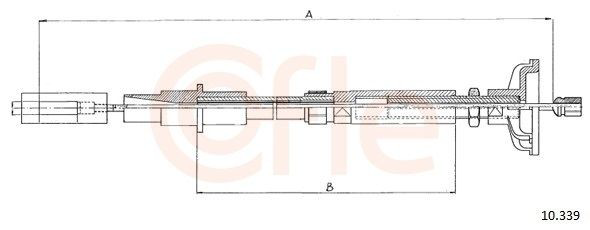Cable de embrague Volkswagen Golf I hatchback (17) (1974 - 1985) precio, desde 10,23 EUR