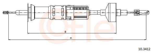 Cable embrague Seat Toledo I