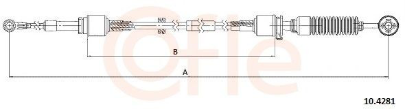 Cable de cambio de marchas Metalcaucho 84090 precio, desde 53,33 EUR