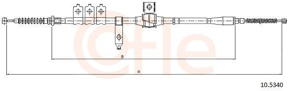 Comprar Cable de freno de mano trasero izquierdo Ford Ranger  ER