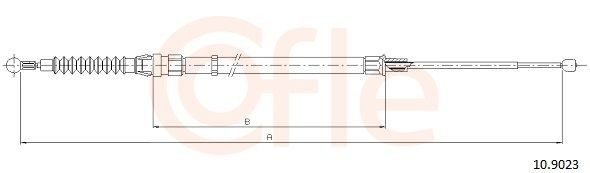 Cable de freno de mano trasero derecho/izquierdo Skoda Rapid hatchback (NH3, NK3, NK6) (2012 - 2022) precio, desde 21,93 EUR