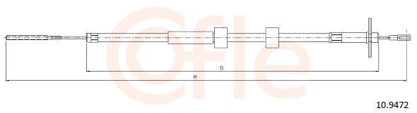 Cable de freno de mano trasero derecho Mercedes G I SUV (W463) (1989 - 2018) precio, desde 35,89 EUR