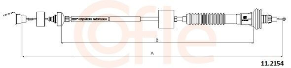  Cable de embrague Citroen Xsara 