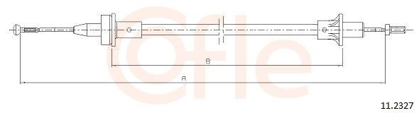 Cable de accionamiento del embrague para Ford Escort V GAL