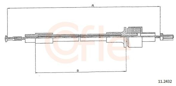 Cable embrague DP Group CP3024