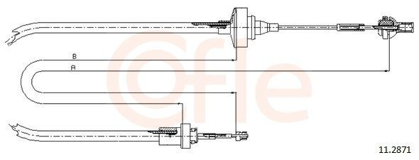  Cable de embrague Renault 19 2