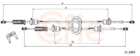 Comprar 417020 Adriauto Cables De Accionamiento, Caja De Cambios