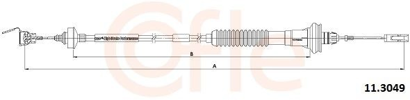  Cable de embrague Peugeot 206 