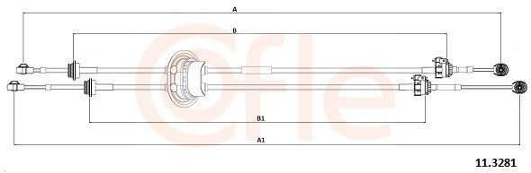 Comprar Cables de caja de cambios Citroen C3 Picasso SH