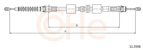 Comprar 303006 Beca Cables Cable de freno de mano trasero derecho/izquierdo