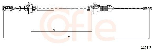  Cable del acelerador Fiat Ducato 2