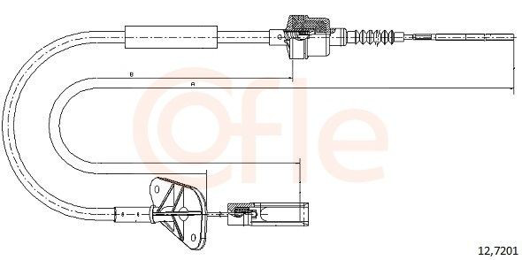 Cable de embrague Fiat 500 hatchback (312) (2007 - 2026) precio, desde 23,01 EUR