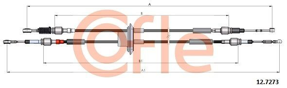 Cable de palanca de cambios PLUS AFTERMARKET 001FT799