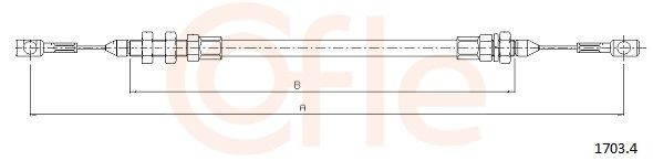 Cable del acelerador Iveco Daily I-II furgoneta (1978 - 1999) precio, desde 18,56 EUR