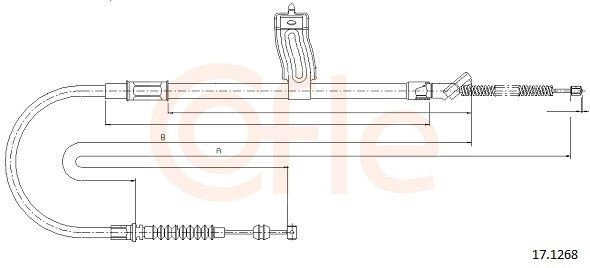 Comprar Cable de freno de mano trasero izquierdo Toyota Hiace III H10