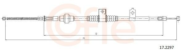 Comprar Cable de freno de mano trasero izquierdo Mitsubishi Lancer X CY_A, CZ_A