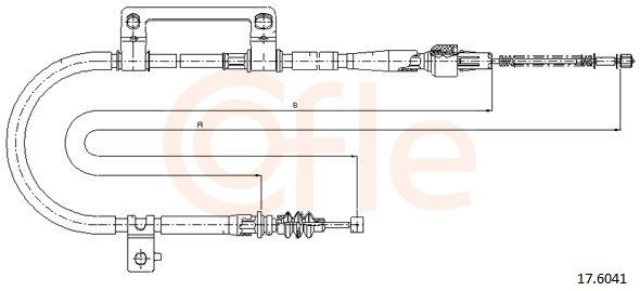 Comprar Cable de freno de mano trasero izquierdo KIA Carens I FC