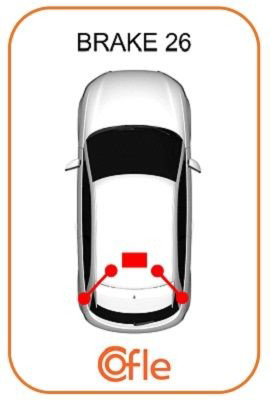 Accionamiento eléctrico del freno de mano Cofle 1EBW005 precio, desde 137,74 EUR