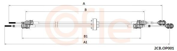 Comprar 758227 General Motors Cables De Accionamiento, Caja De Cambios