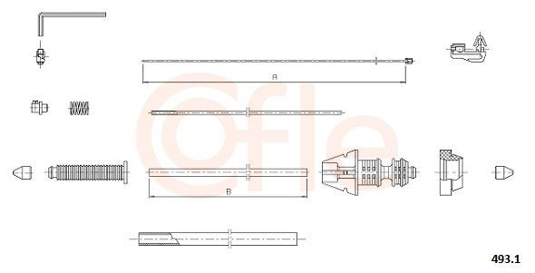  Cable del acelerador Citroen Jumpy 1